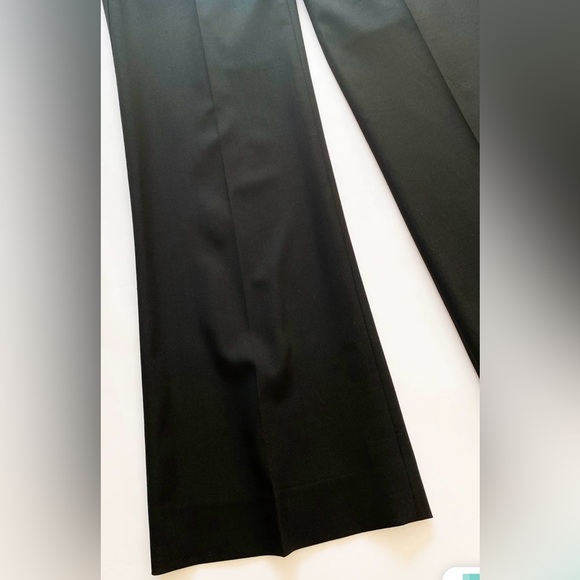 Theory Vintage Low Rise Boot Cut Trousers in Black size 0 - Picture 4 of 16